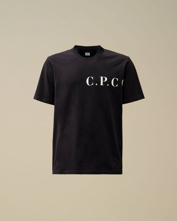t-shirt front back logo 18CMTS139A 005100W 888 CP COMPANY 