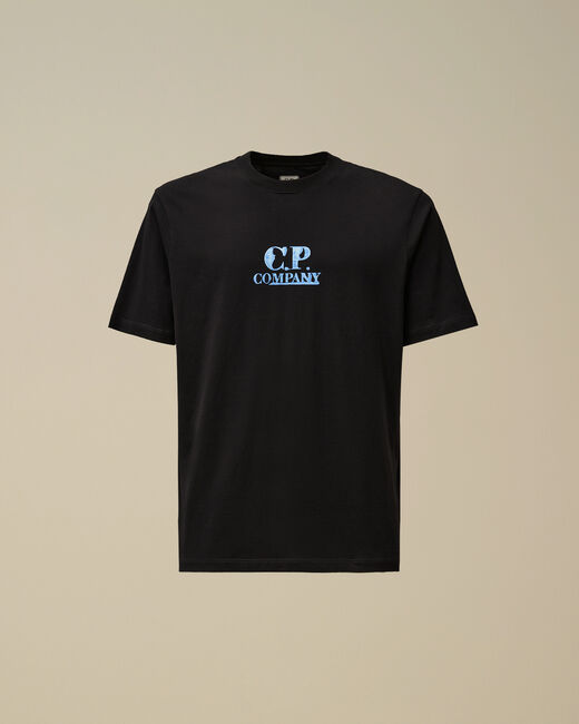 t-shirt con logo grafico 18CMTS143A 006586W 888 CP COMPANY 