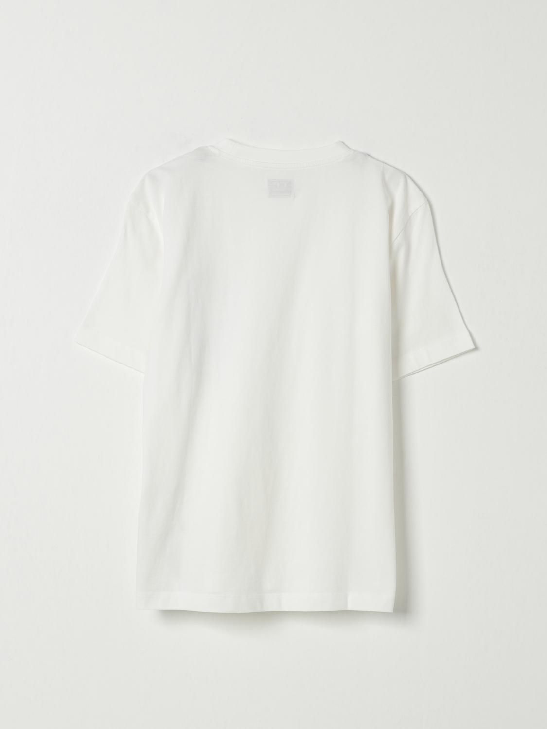 t-shirt con ricamo logo petto C6M008LAA17 10135 CP COMPANY KIDS 