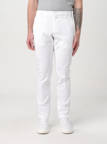 pantalone gaubert con bottone e zip UP235GS0096UPTD 000 DONDUP 