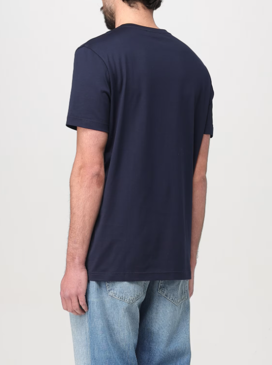 t-shirt con mini logo US198JF0271UZL4 890 DONDUP 