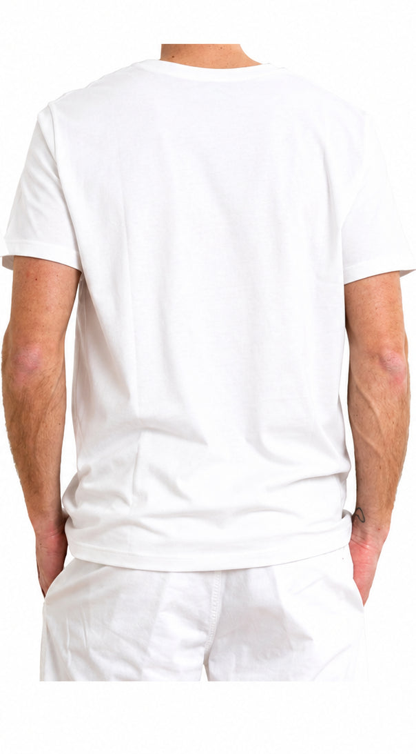 t-shirt con logo in tono US198JF0309UIT9 000 DONDUP 