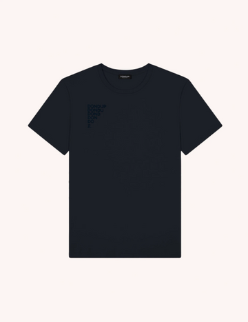t-shirt con logo in tono US198JF0309UIT9 890 DONDUP 