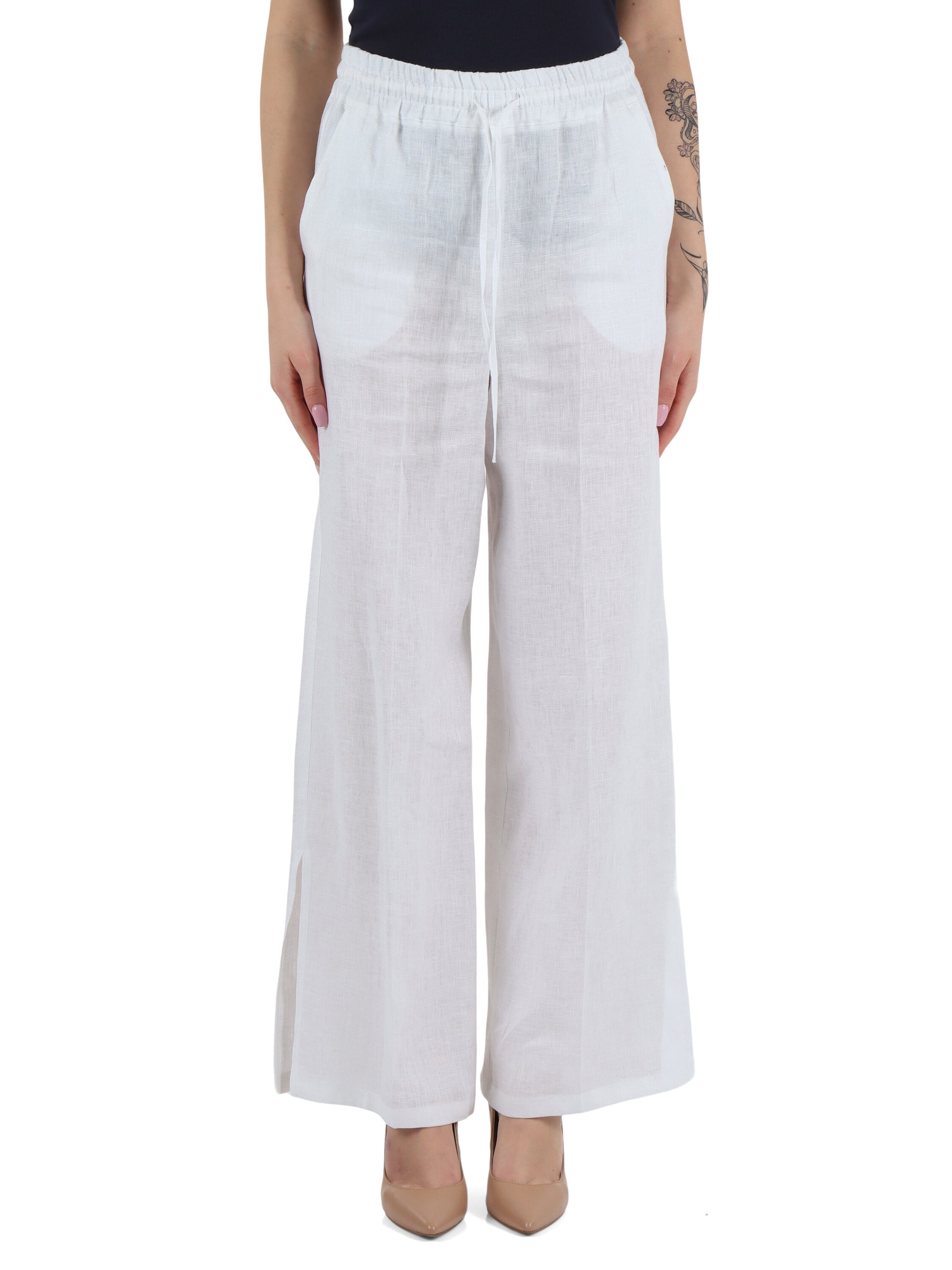 Pantalone in lino DANCE 006 EMME MARELLA 