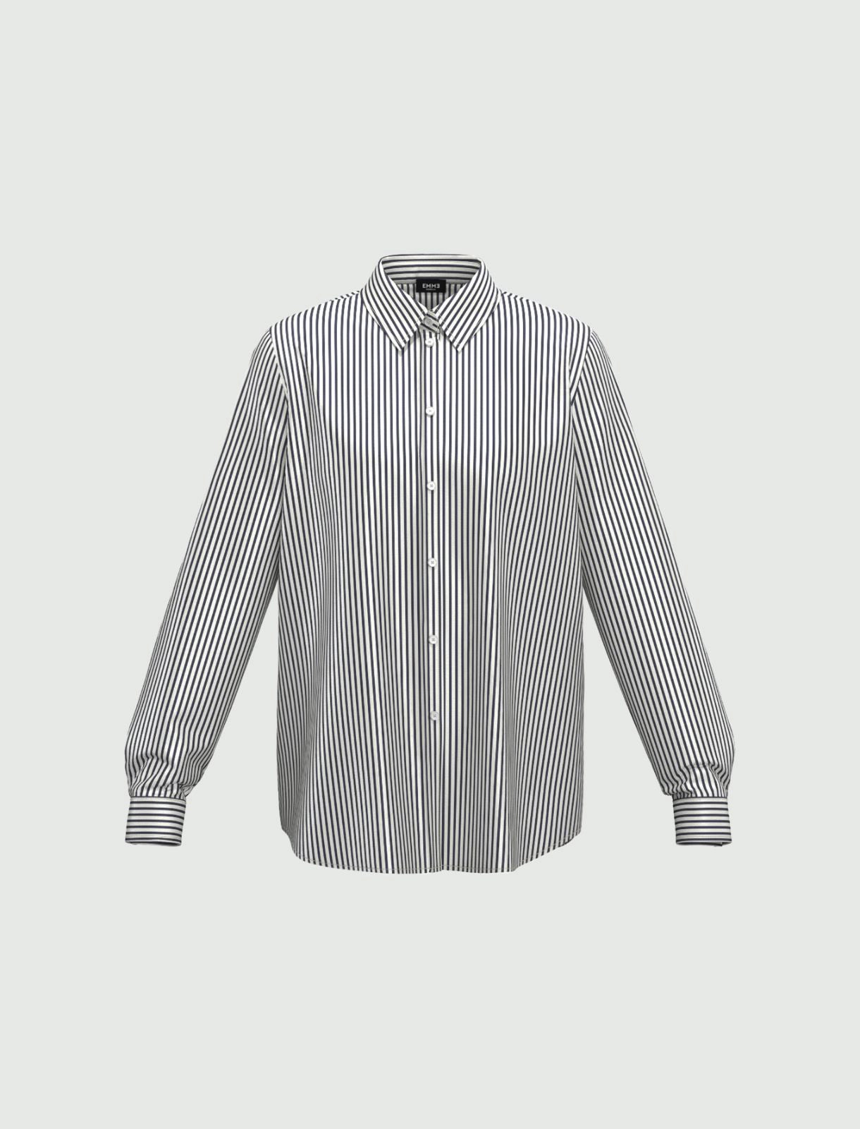 camicia a righe FOCE 007 EMME MARELLA 