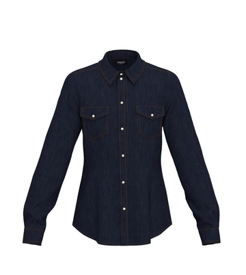 camicia in denim stretch SEM1 001 EMME MARELLA 