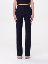 HANITA pantalone vita alta Blu
