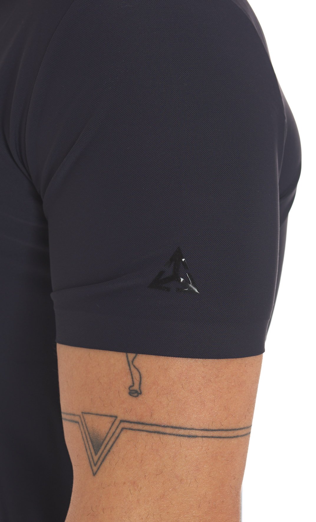 polo in tessuto tecnico super stretch HE841001 BLUE HESKIMO 