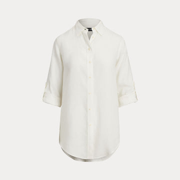 camicia in lino relaxed fit 200-782777 001 LAUREN RALPH LAUREN 