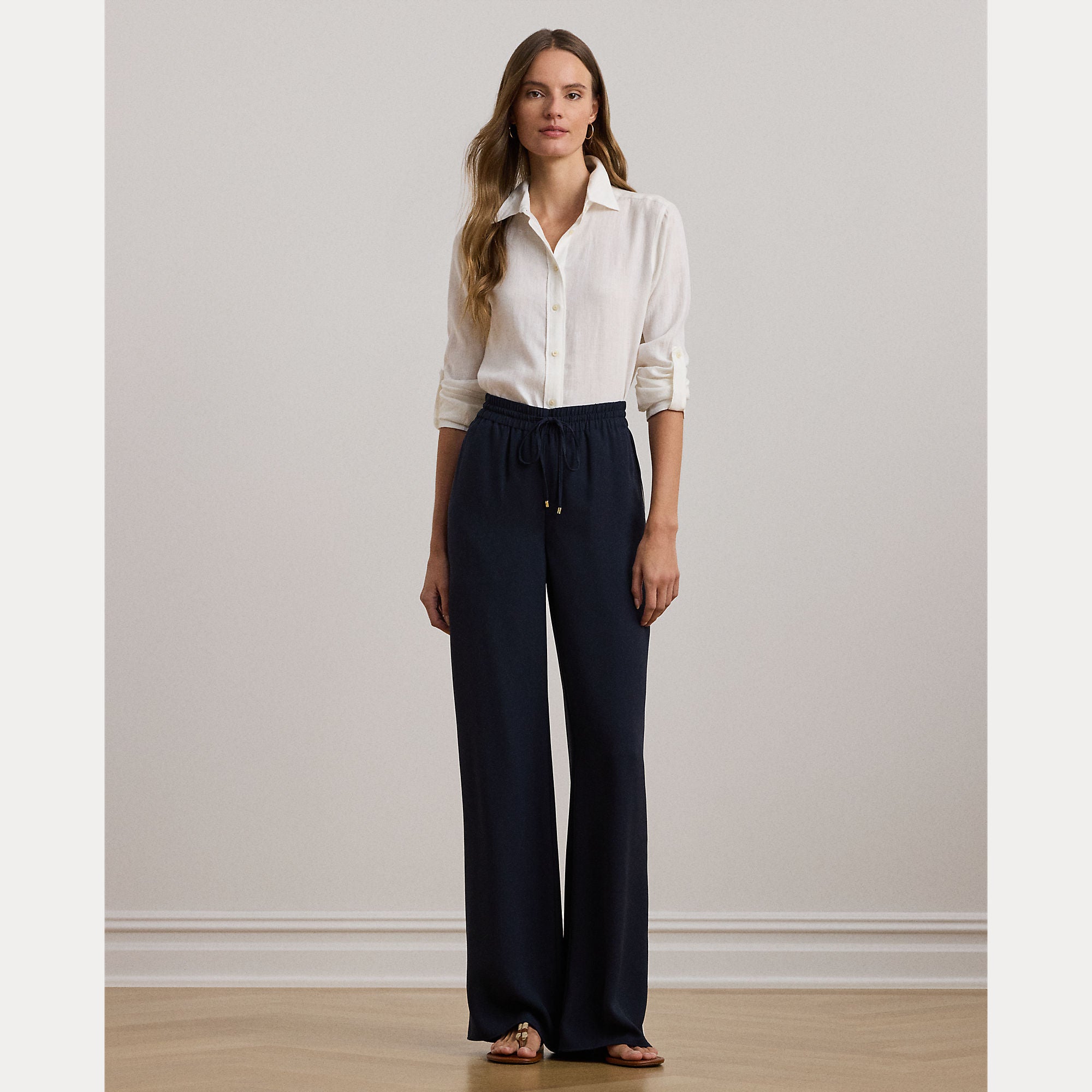 camicia in lino relaxed fit 200-782777 001 LAUREN RALPH LAUREN 