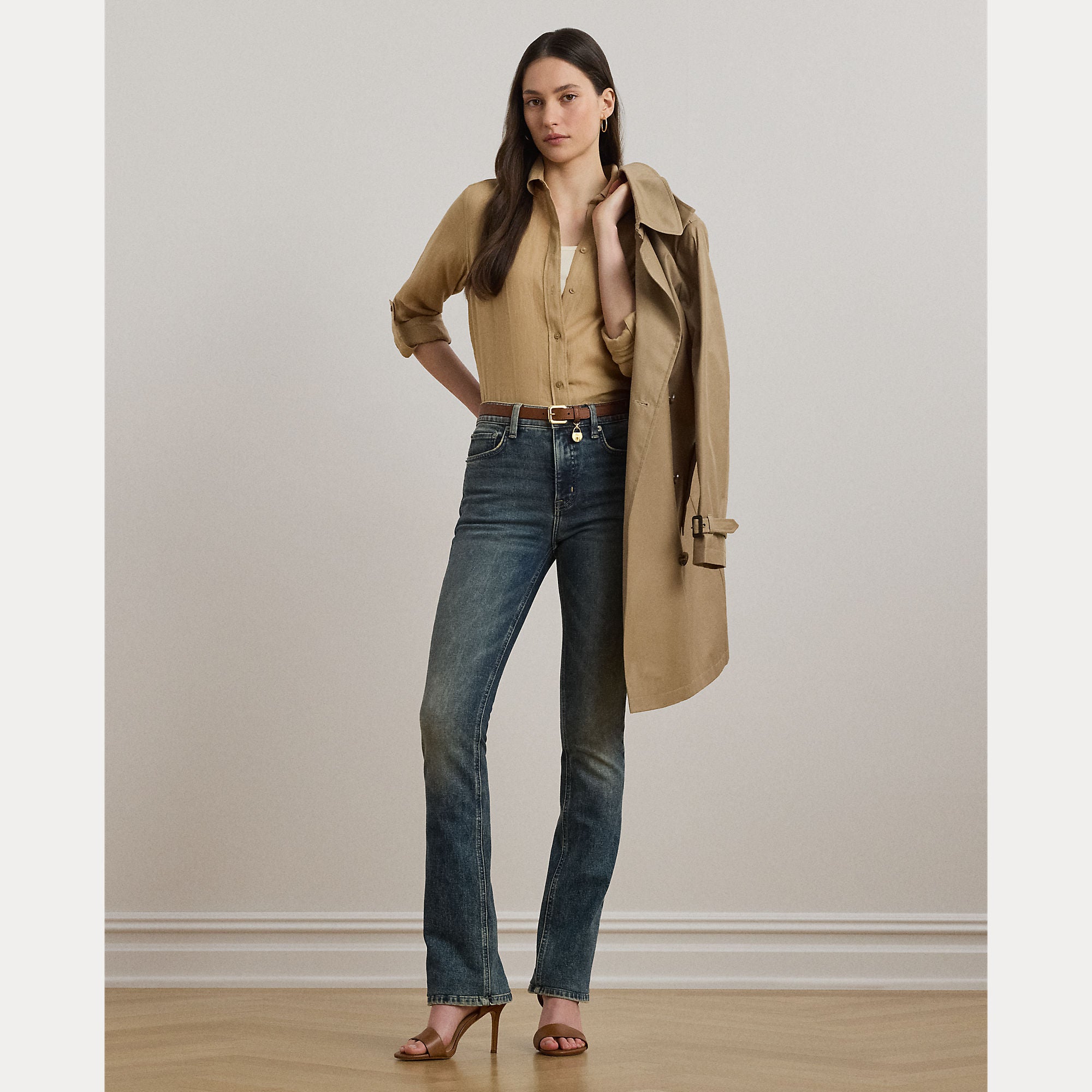 camicia in lino relaxed fit 200-782777 060 LAUREN RALPH LAUREN 