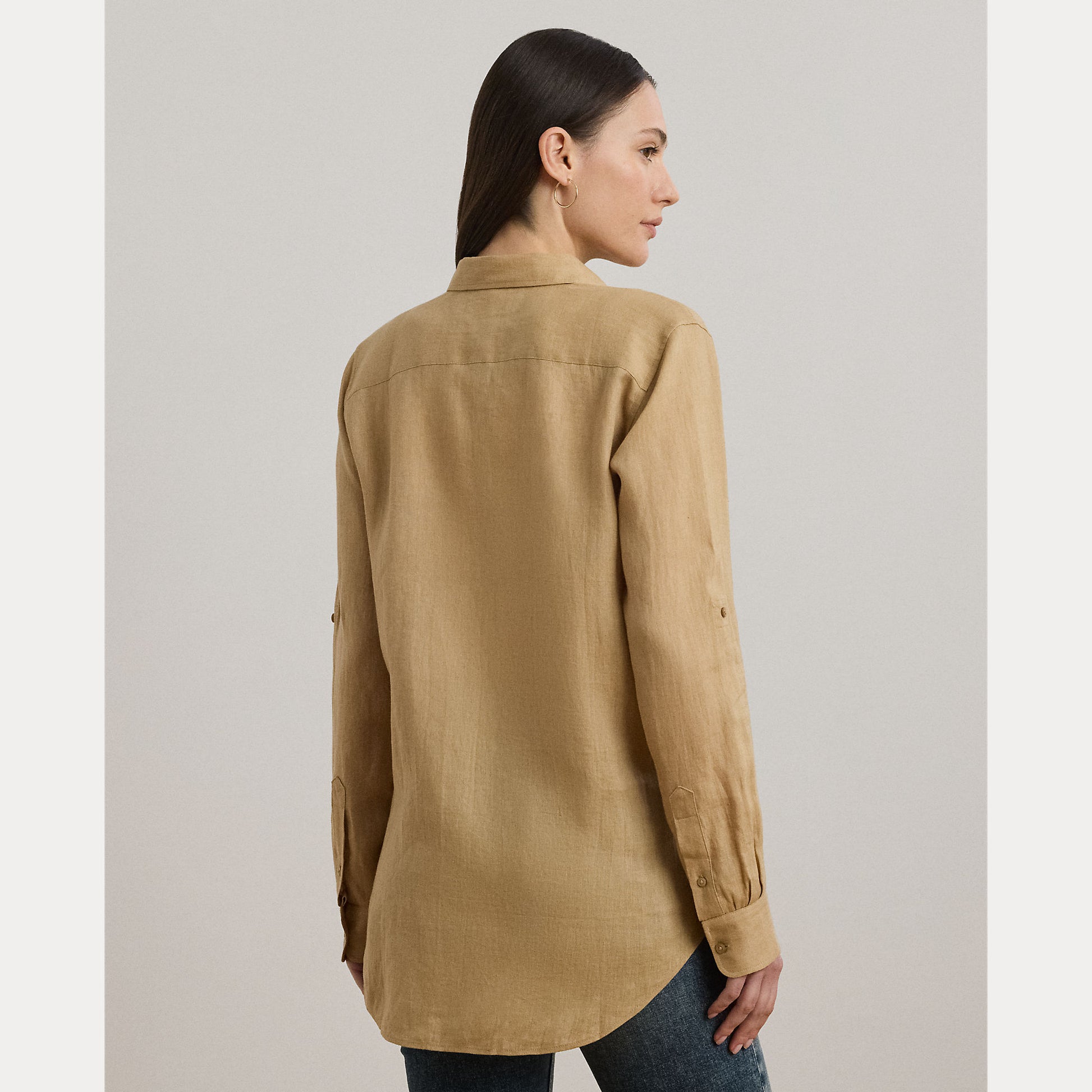 camicia in lino relaxed fit 200-782777 060 LAUREN RALPH LAUREN 