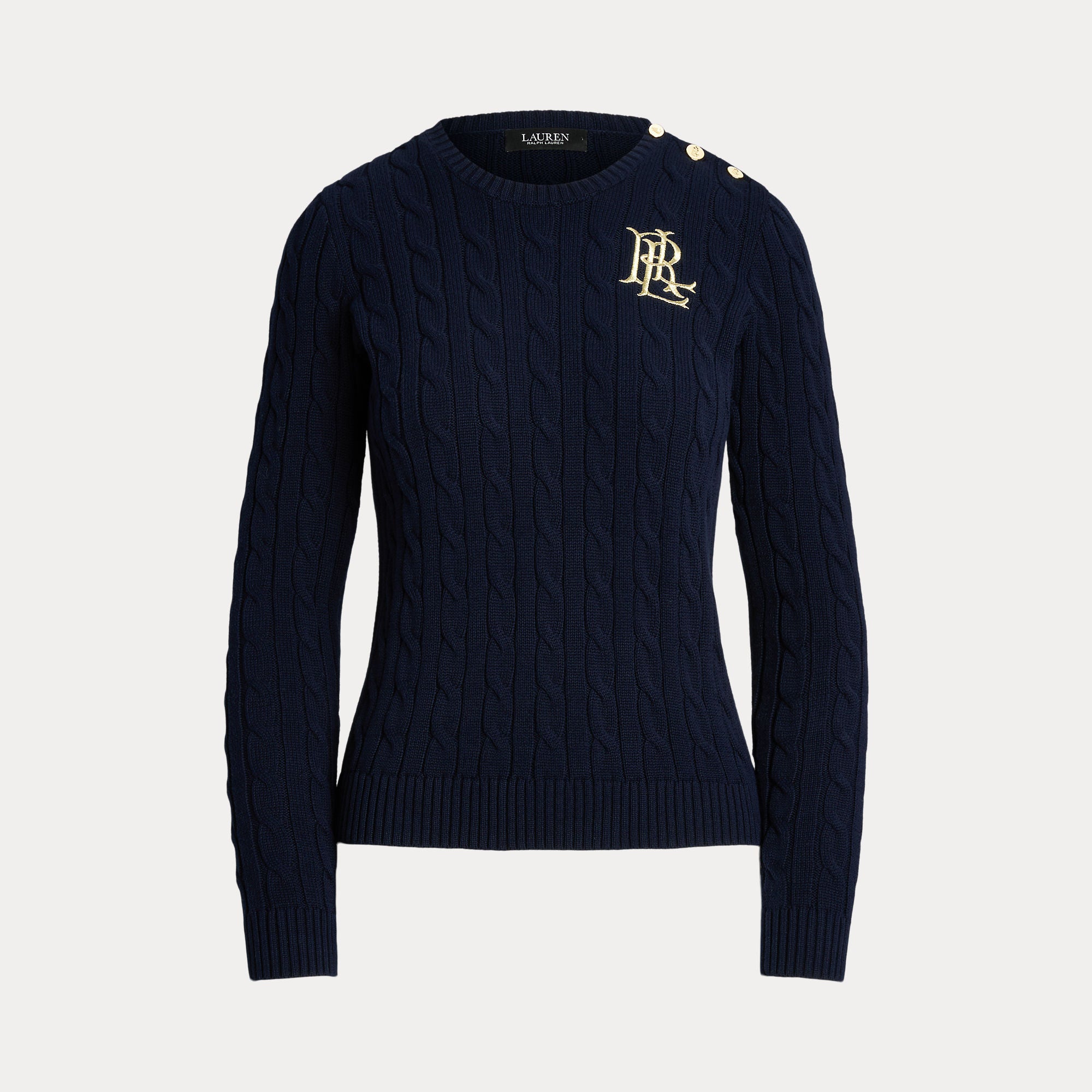maglioncino ricamo logo e bottoni 200-932223 003 LAUREN RALPH LAUREN 