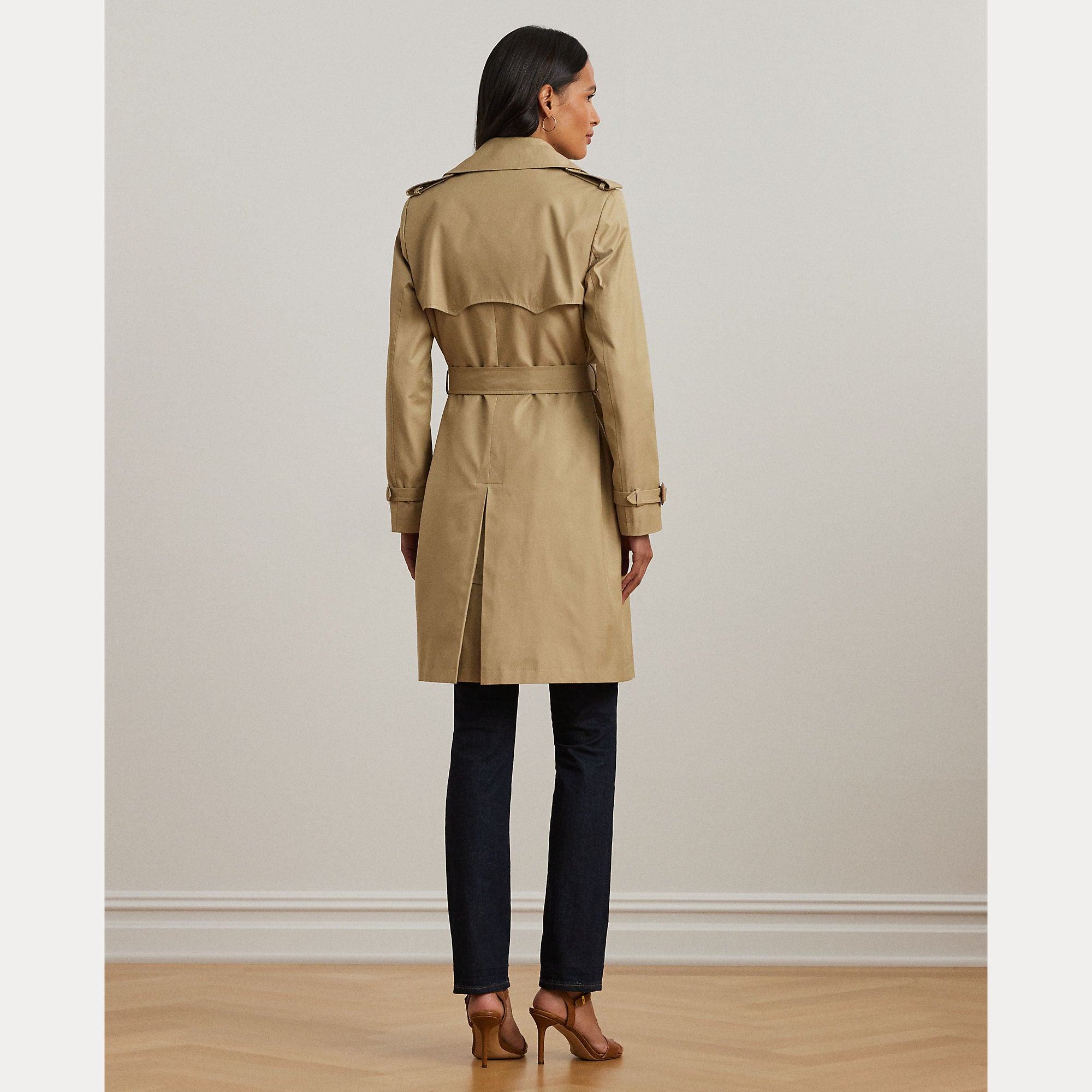 trench doppiopetto in cotone 297-967122 002 LAUREN RALPH LAUREN 