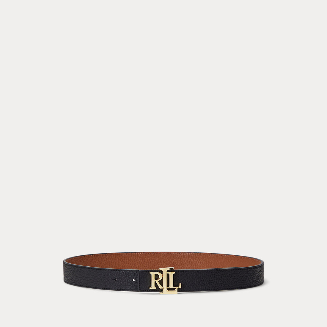 cintura larga in pelle groffata 412-912039 001 LAUREN RALPH LAUREN 