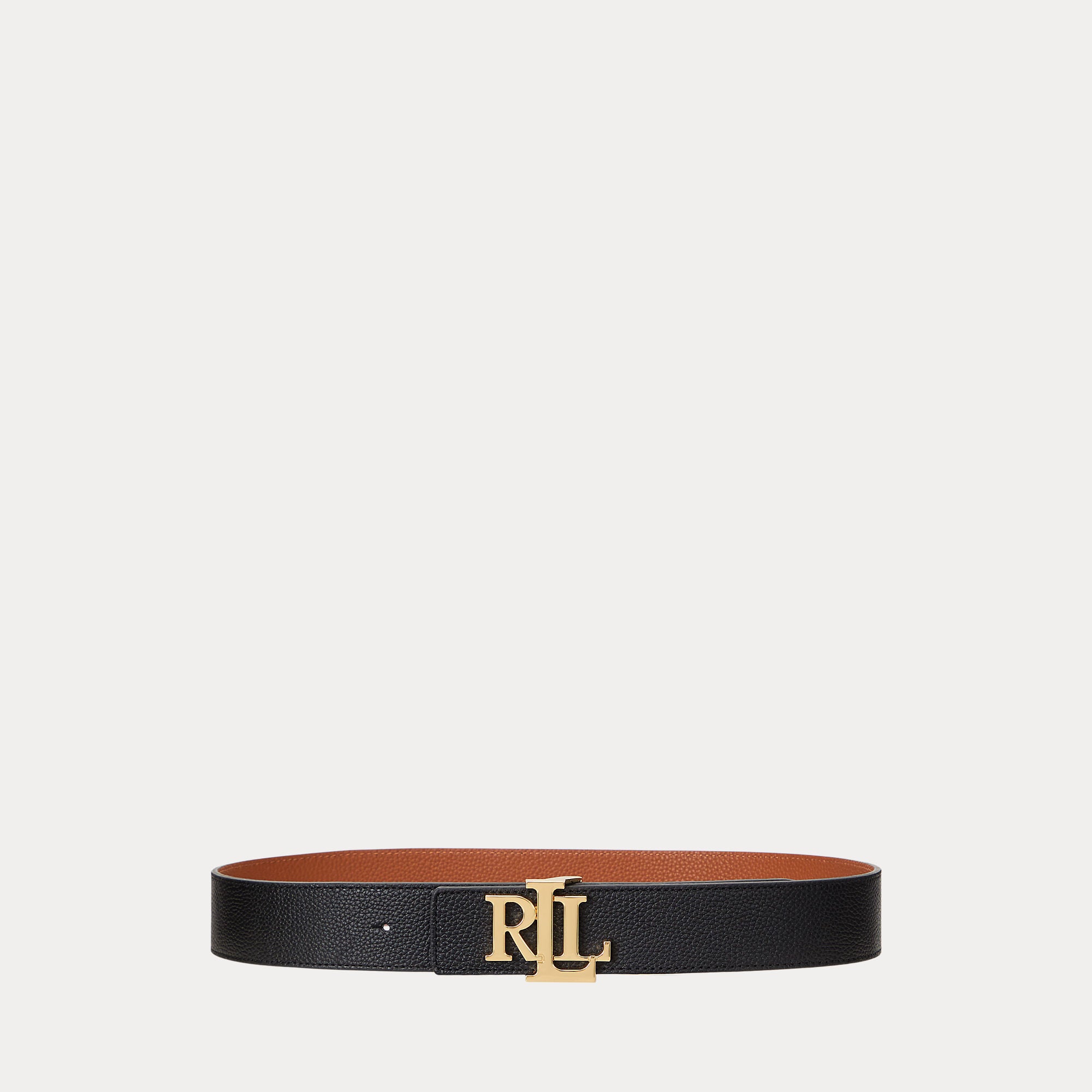 cintura in pelle gommatizzata 412-912040 001 LAUREN RALPH LAUREN 