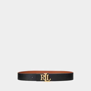 cintura in pelle gommatizzata 412-912040 001 LAUREN RALPH LAUREN 