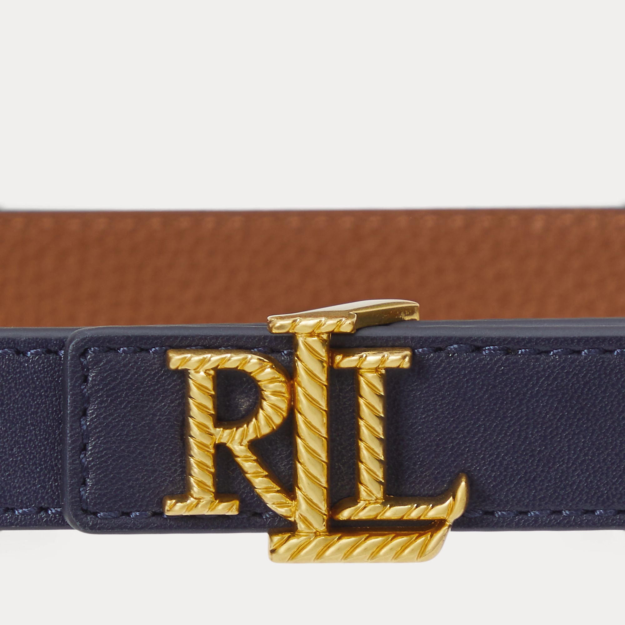 cintura con logo in rilievo 412-959135 002 LAUREN RALPH LAUREN 