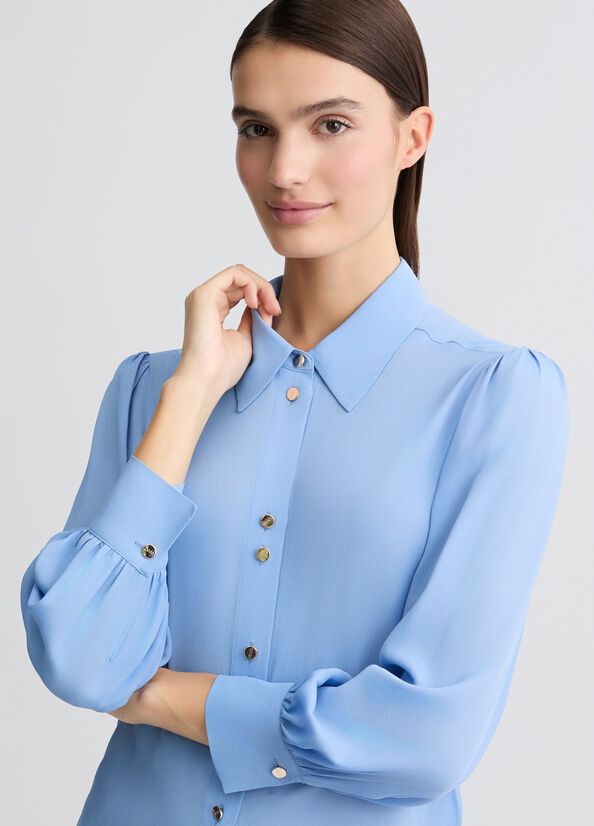 camicia bottoni oro CA5299T5853 X0647 liU JO 