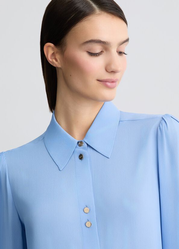 camicia bottoni oro CA5299T5853 X0647 liU JO 