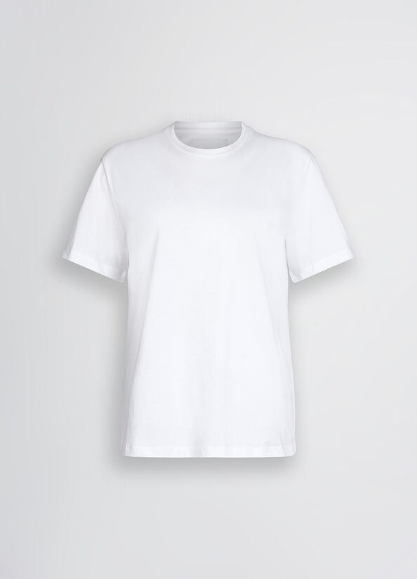 t-shirt basic con patch CA5392J6308 11111 liU JO 
