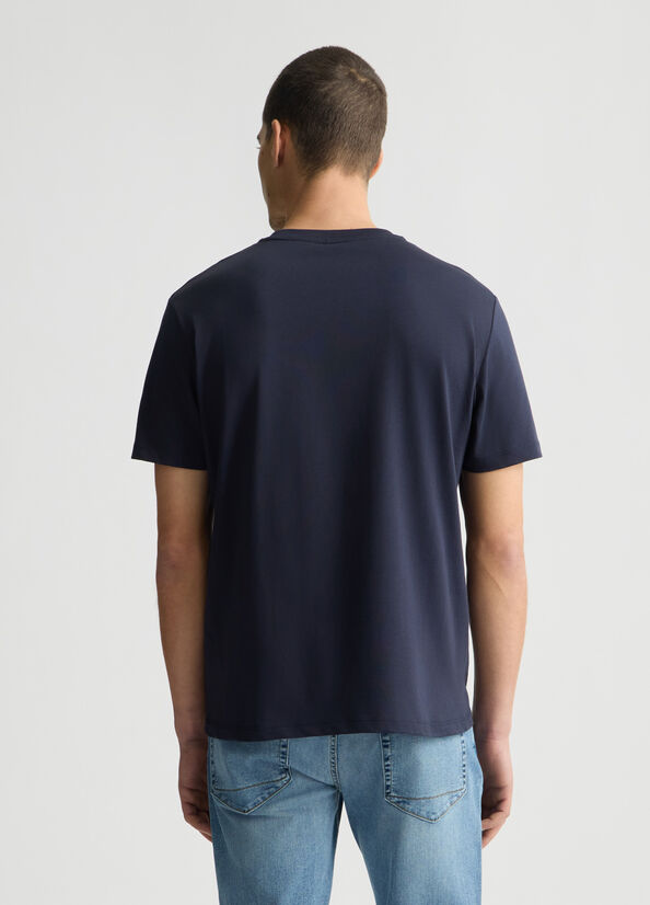 t-shirt basic con logo QA5145J4819 94013 liU JO 