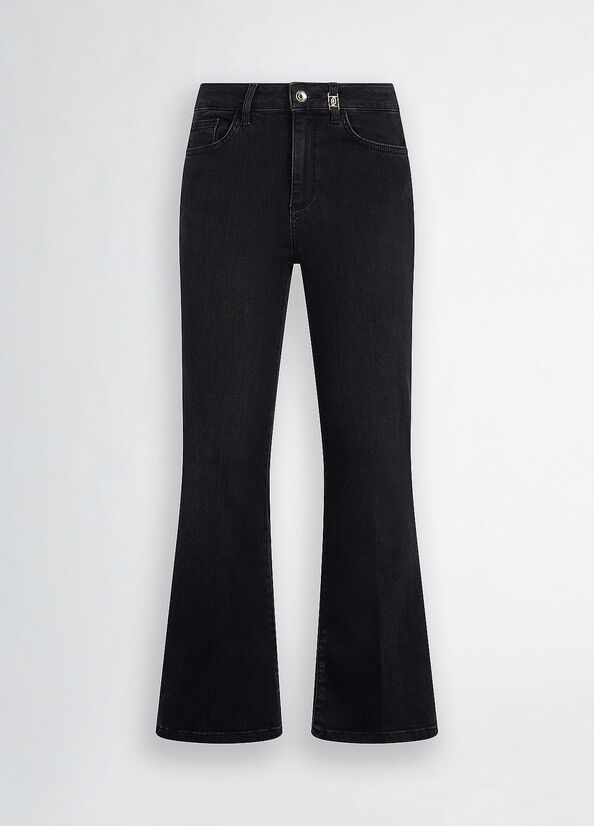 jeans bootcut nero UA5040D4811 88268 liU JO 