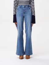 liU JO jeans con bottoni Blu