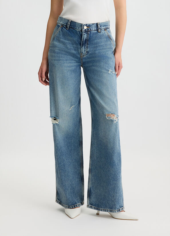 jeans con strappi UA5200D4990 78843 liU JO 