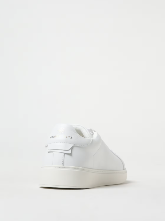 sneakers in pelle con logo 3832Q510 253331 02 MANUEL RITZ 