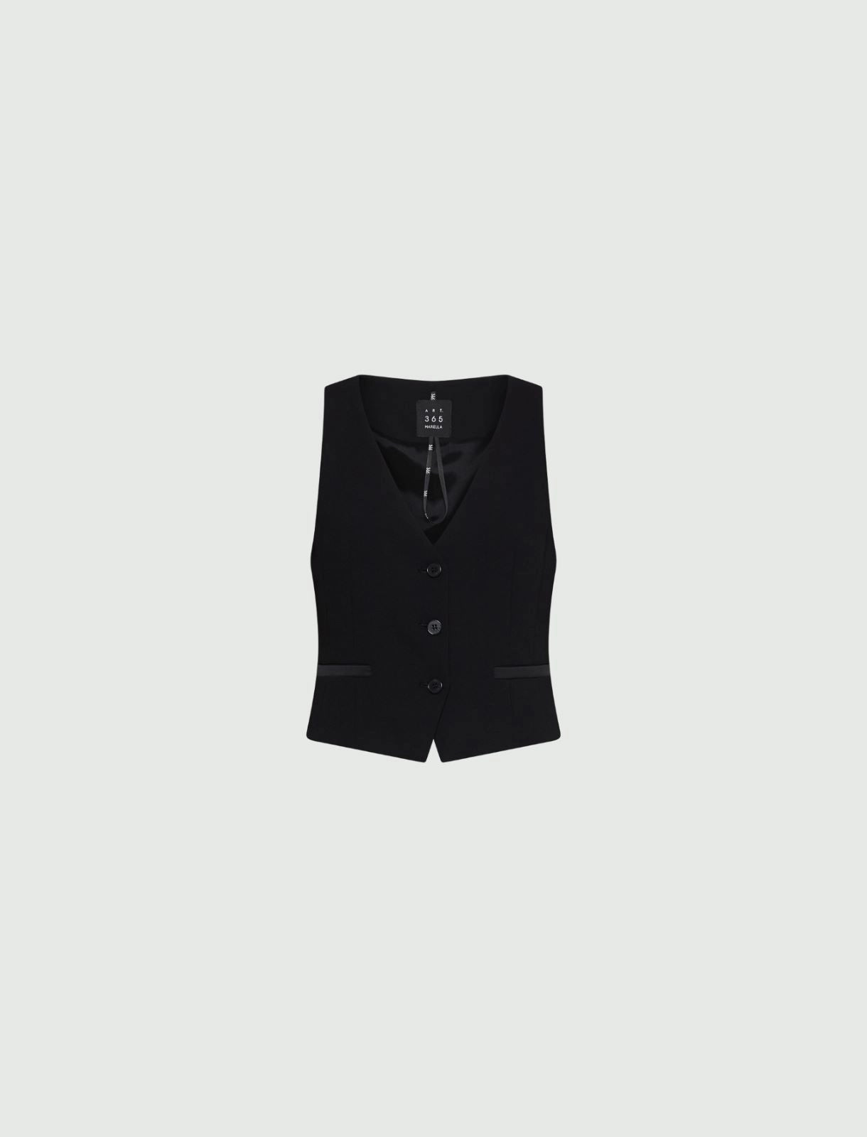 gilet in envers satin GIBERNA 002 MARella 