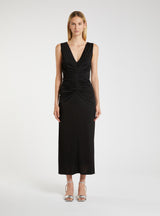 MARella abito con scollo a V Nero