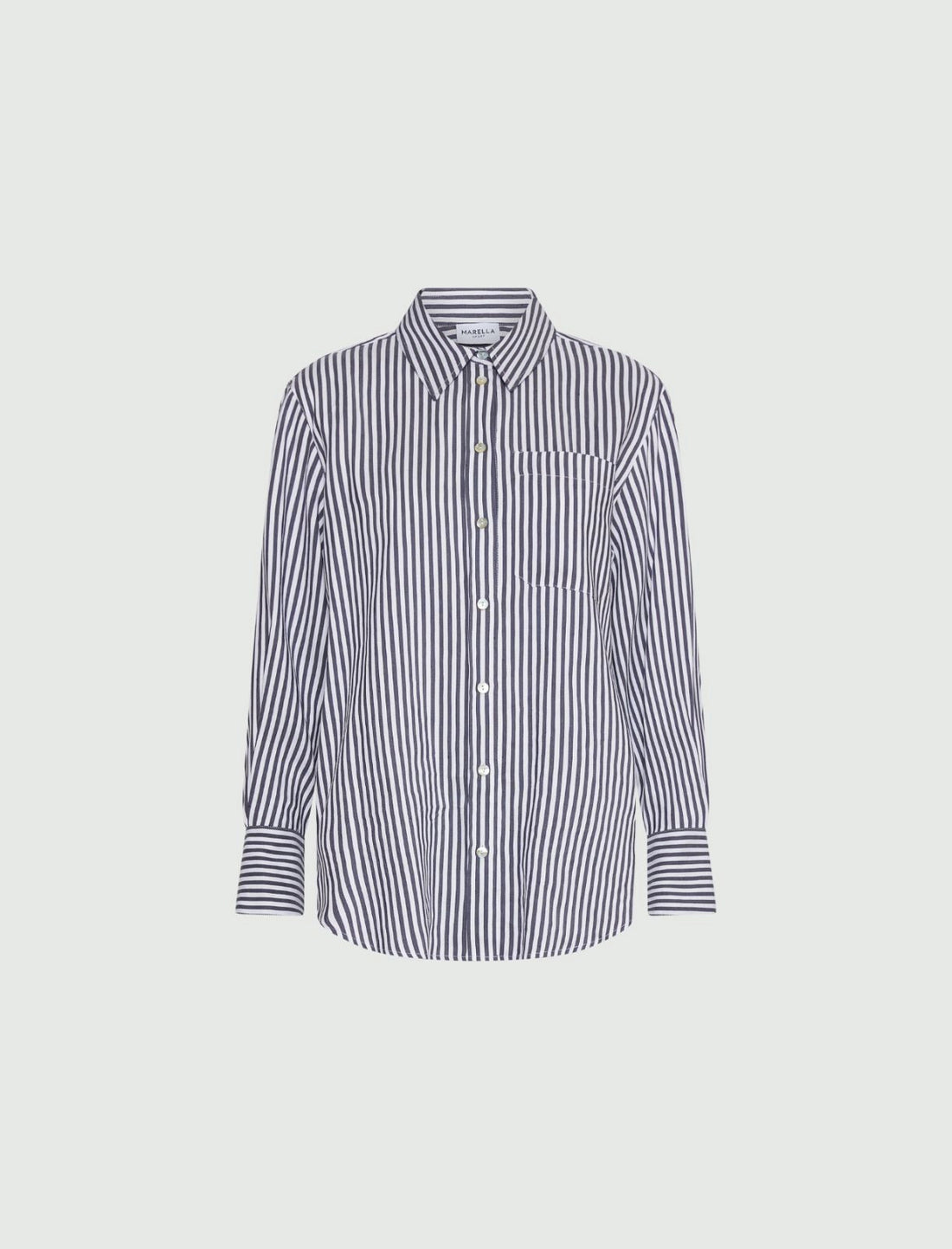 camicia in lino a righe INES 002 MARella 