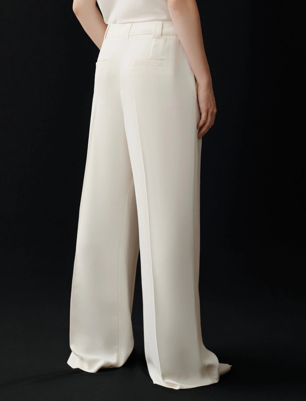 pantalone in envers satin OLINTO 001 MARella 