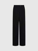MARella pantalone in envers satin Nero