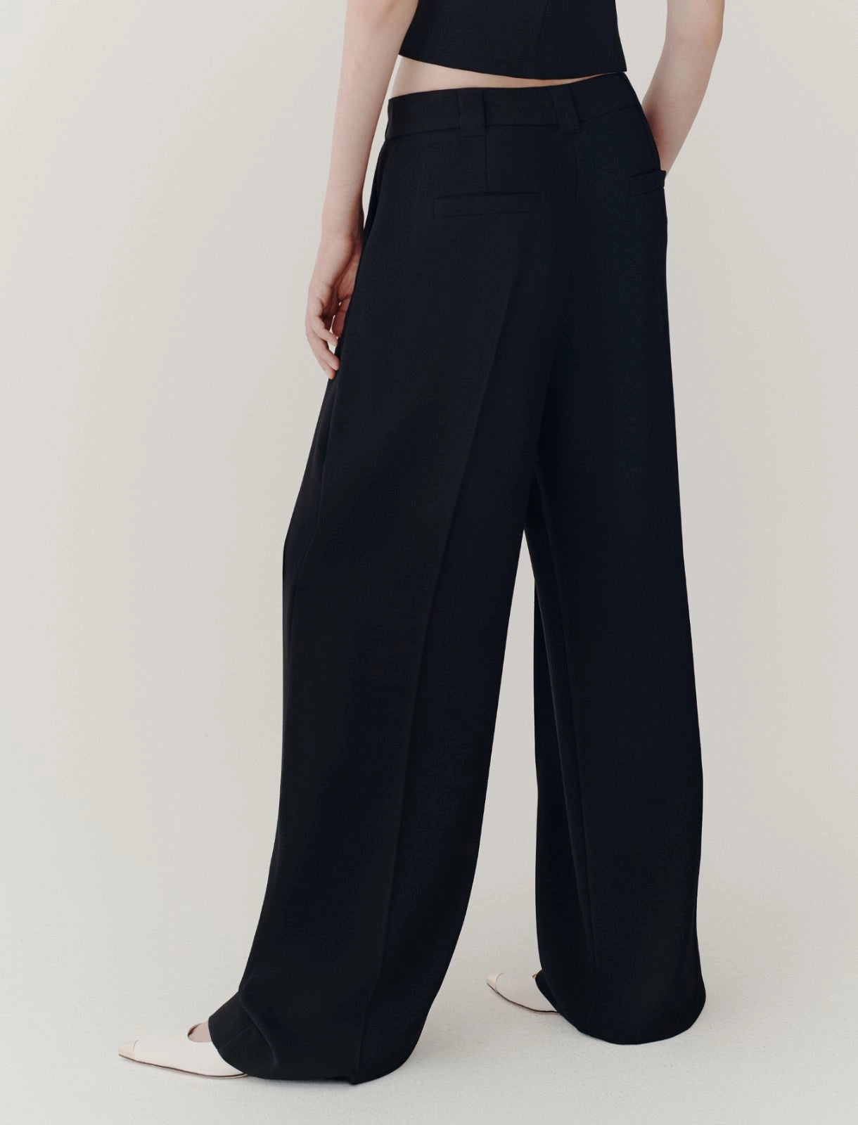 pantalone in envers satin OLINTO 002 MARella 