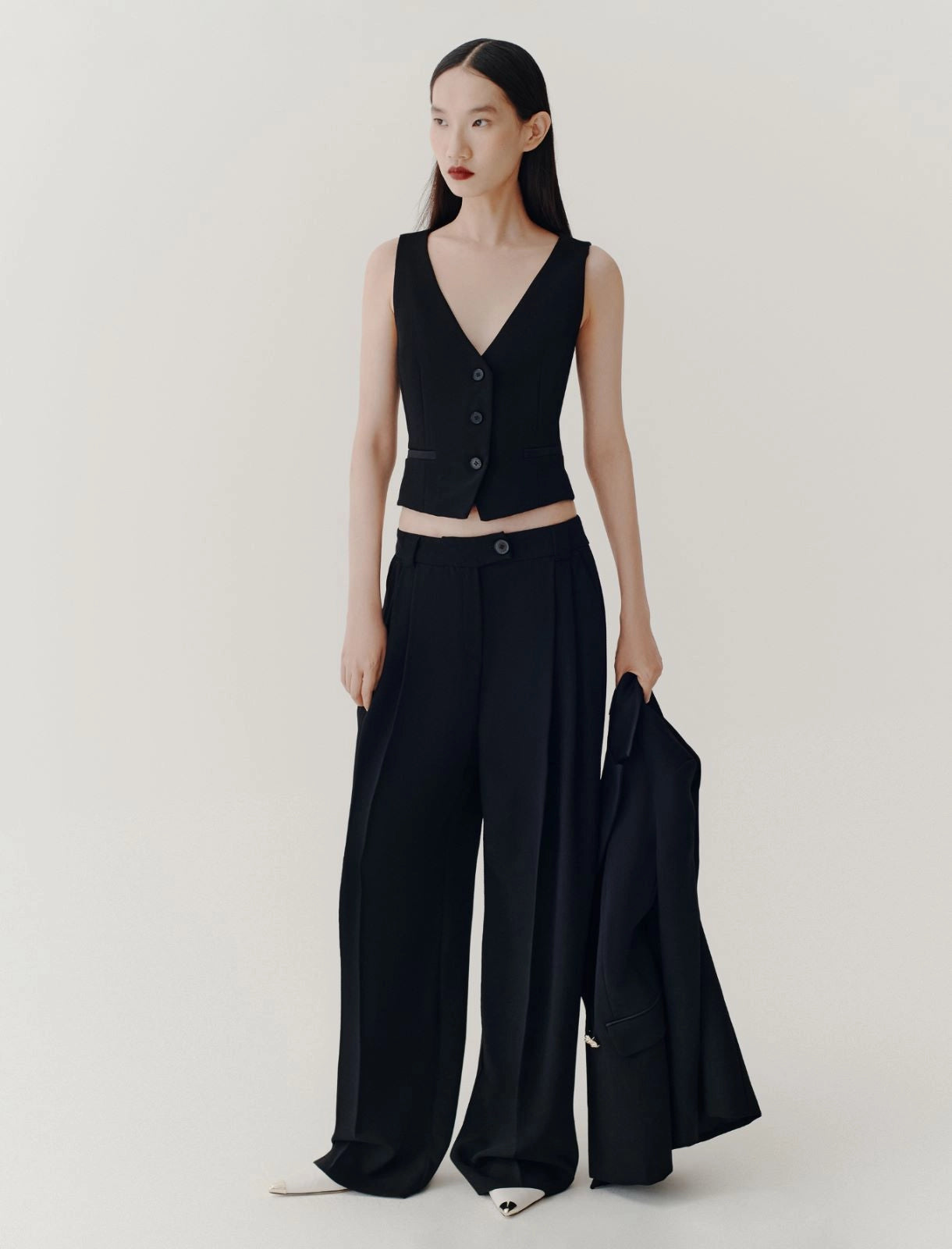pantalone in envers satin OLINTO 002 MARella 