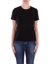 MAXMARA t-shirt dorico maniche corte Nero