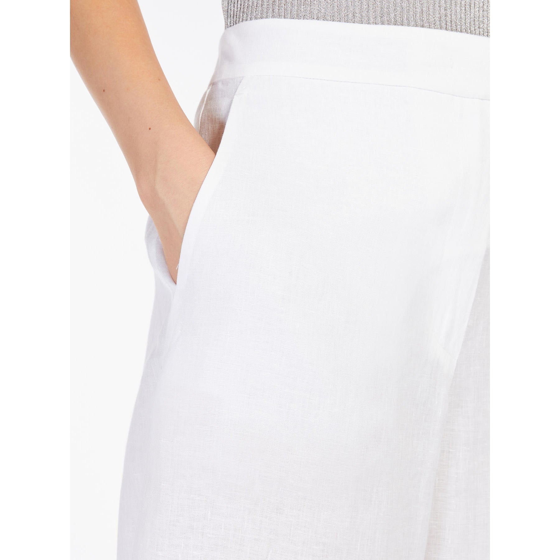 pantalone in lino GARIBO 002 MAXMARA 