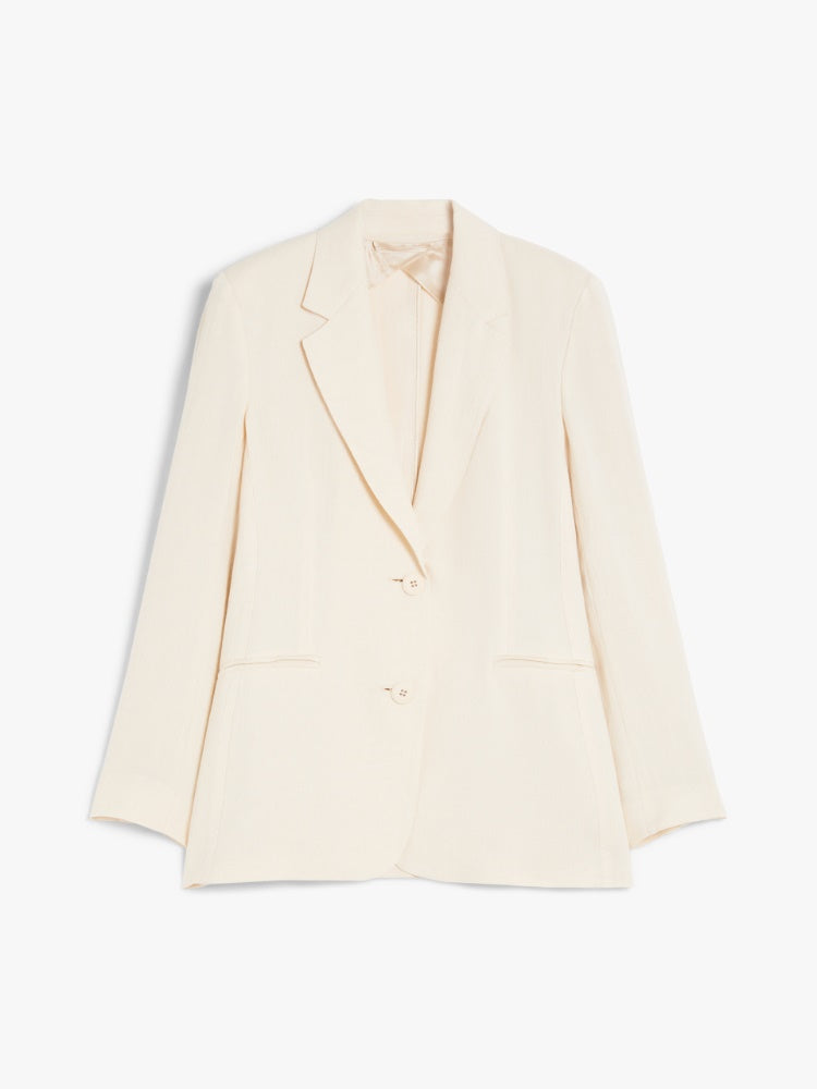 blazer in lino dèlavè MICIO 001 MAXMARA 