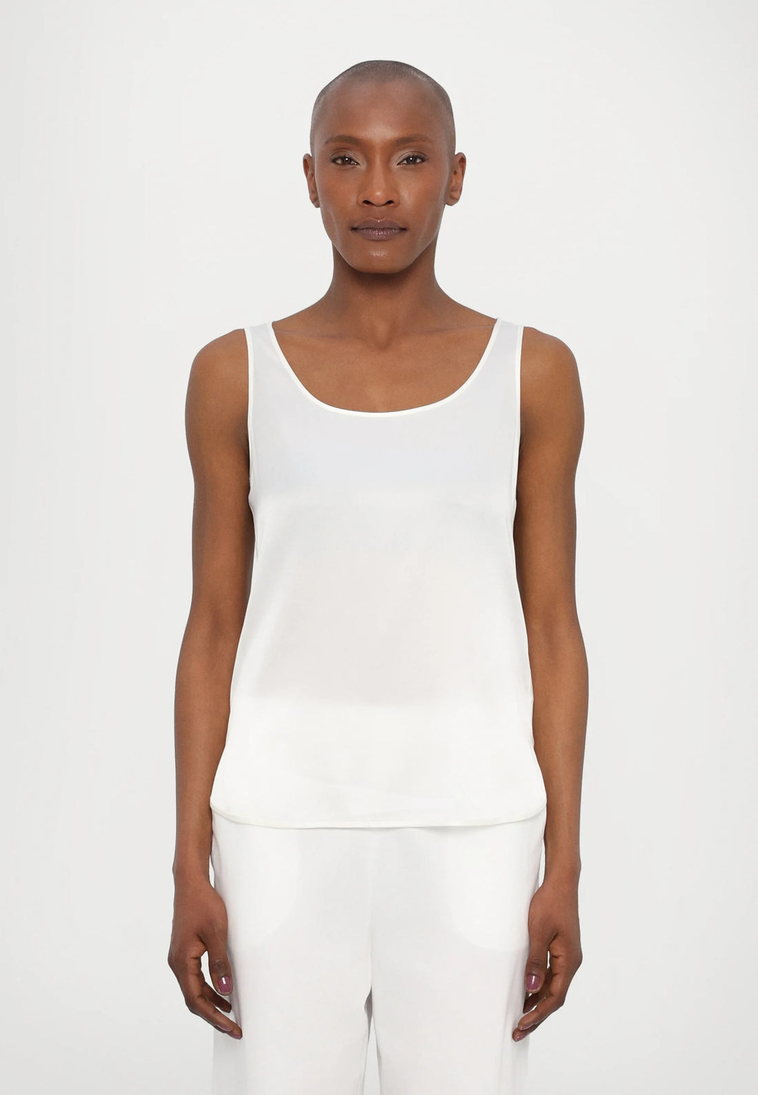 top in raso di seta PAN 005 MAXMARA 