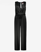 MAXMARA abito smanicato con fiocco Nero