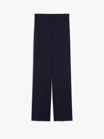 pantalone dritto in satin lana QUASAR 004 MAXMARA 