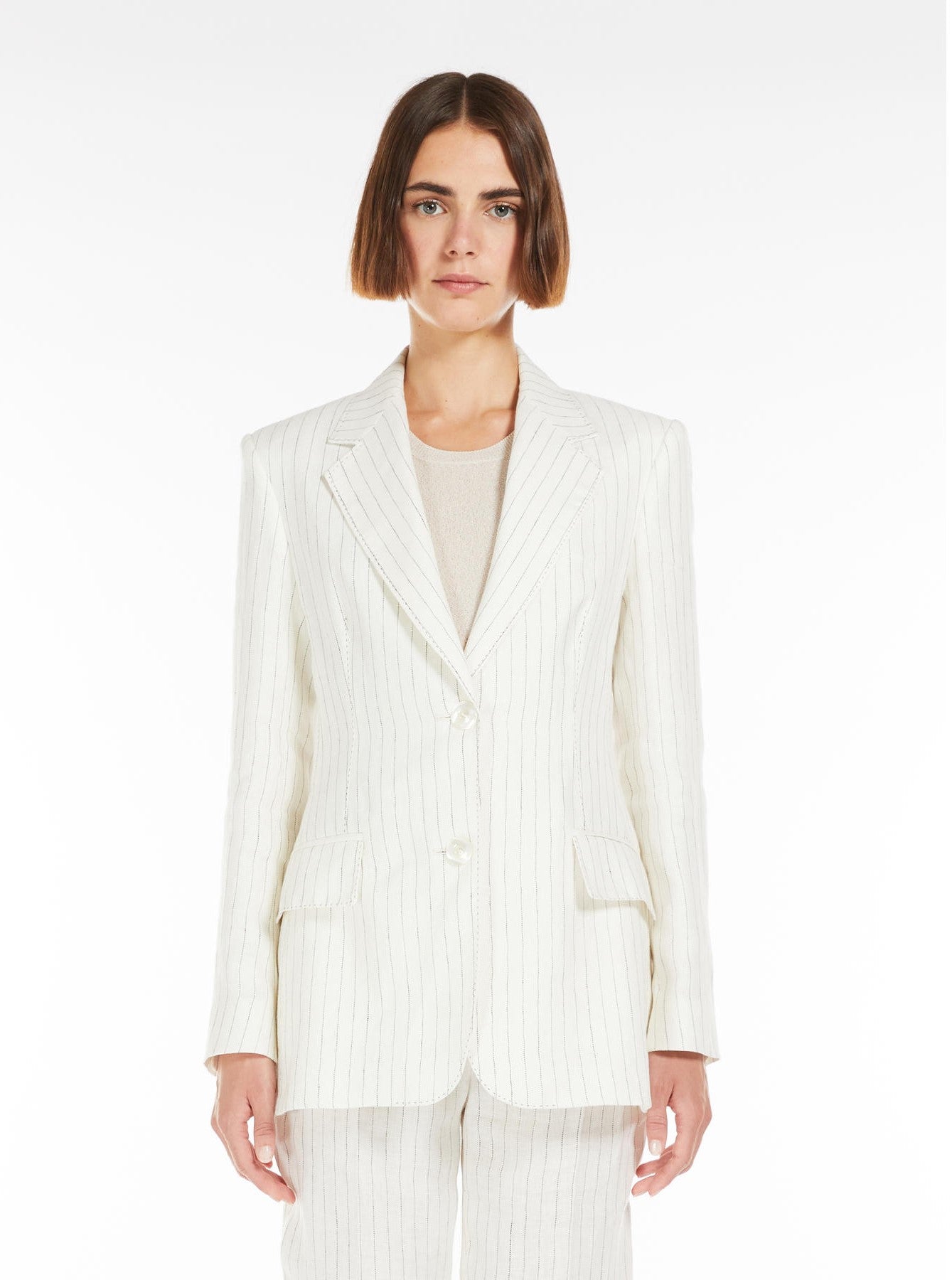giacca in lino TESO 007 MAXMARA 