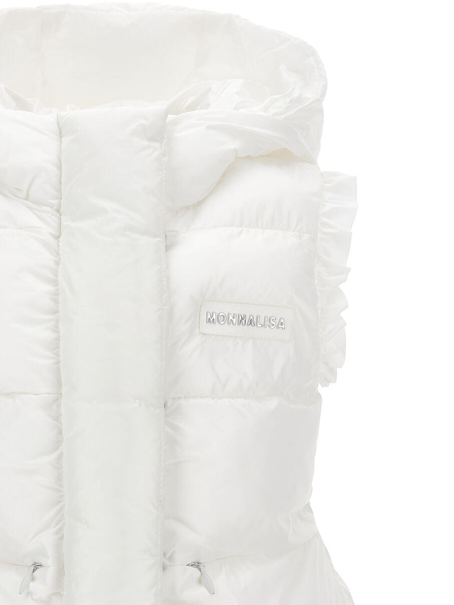 gilet con cappuccio 17E101 5040 0099 MONNALISA 