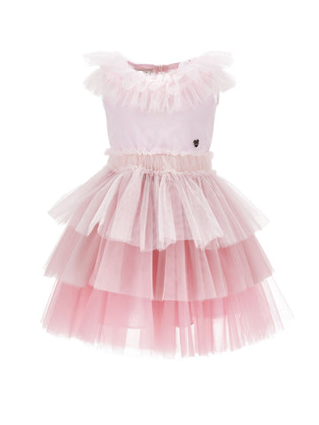 abito in tulle 17E900 T9945 92CD MONNALISA 