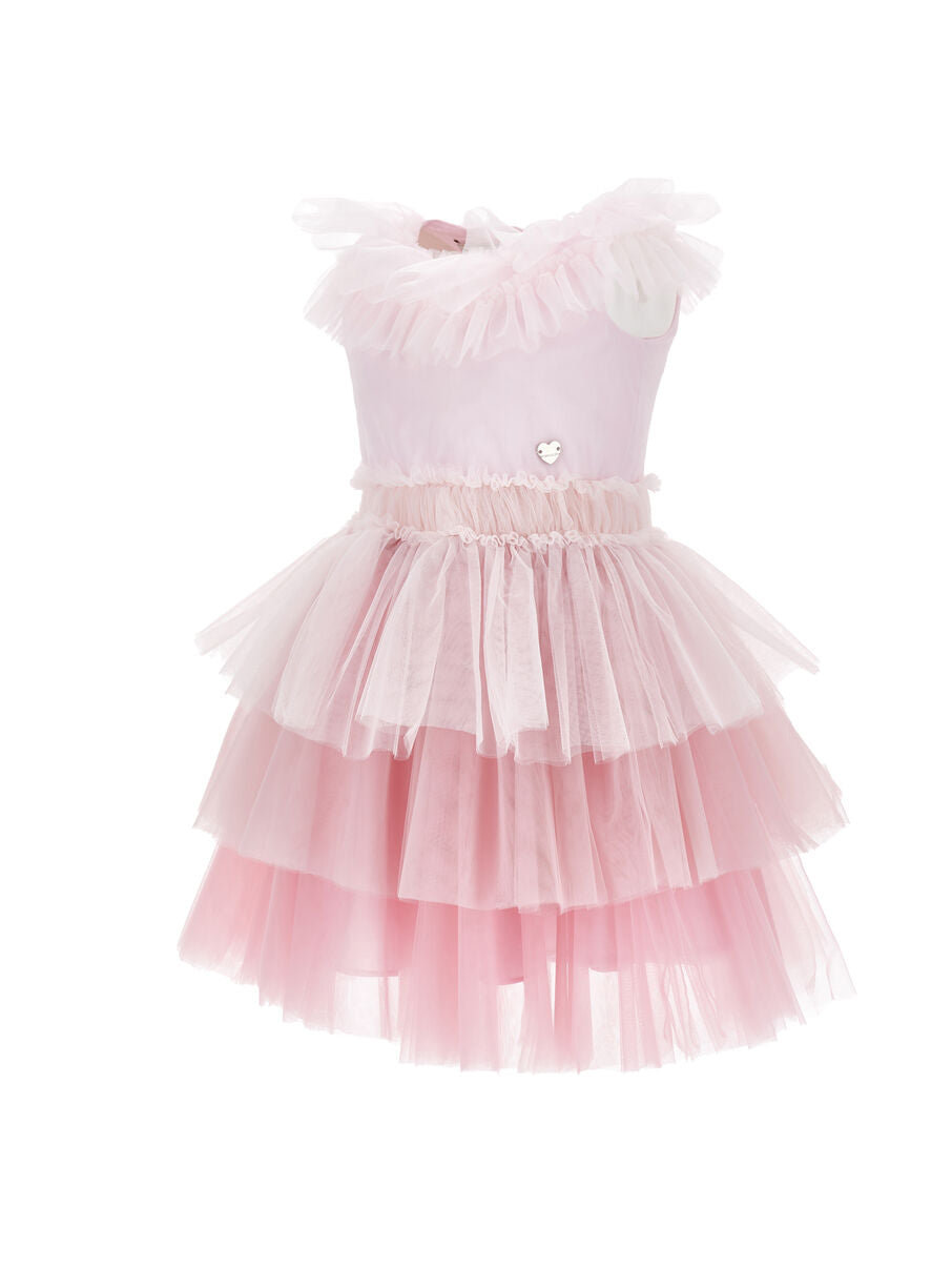 abito in tulle 17E900 T9945 92CD MONNALISA 