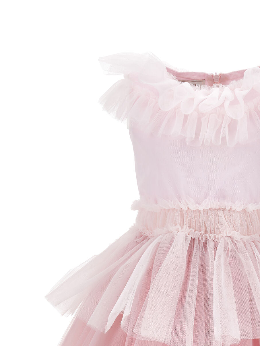 abito in tulle 17E900 T9945 92CD MONNALISA 