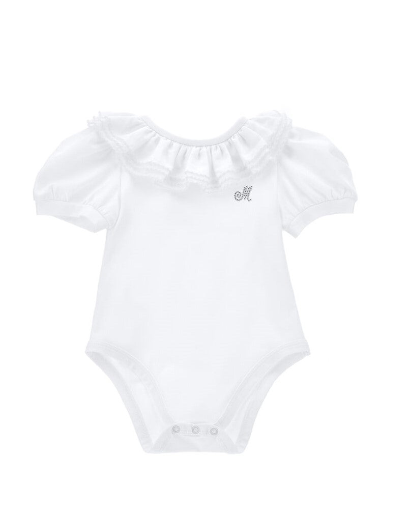 camicia con logo petto 37E300 5001 0099 MONNALISA 