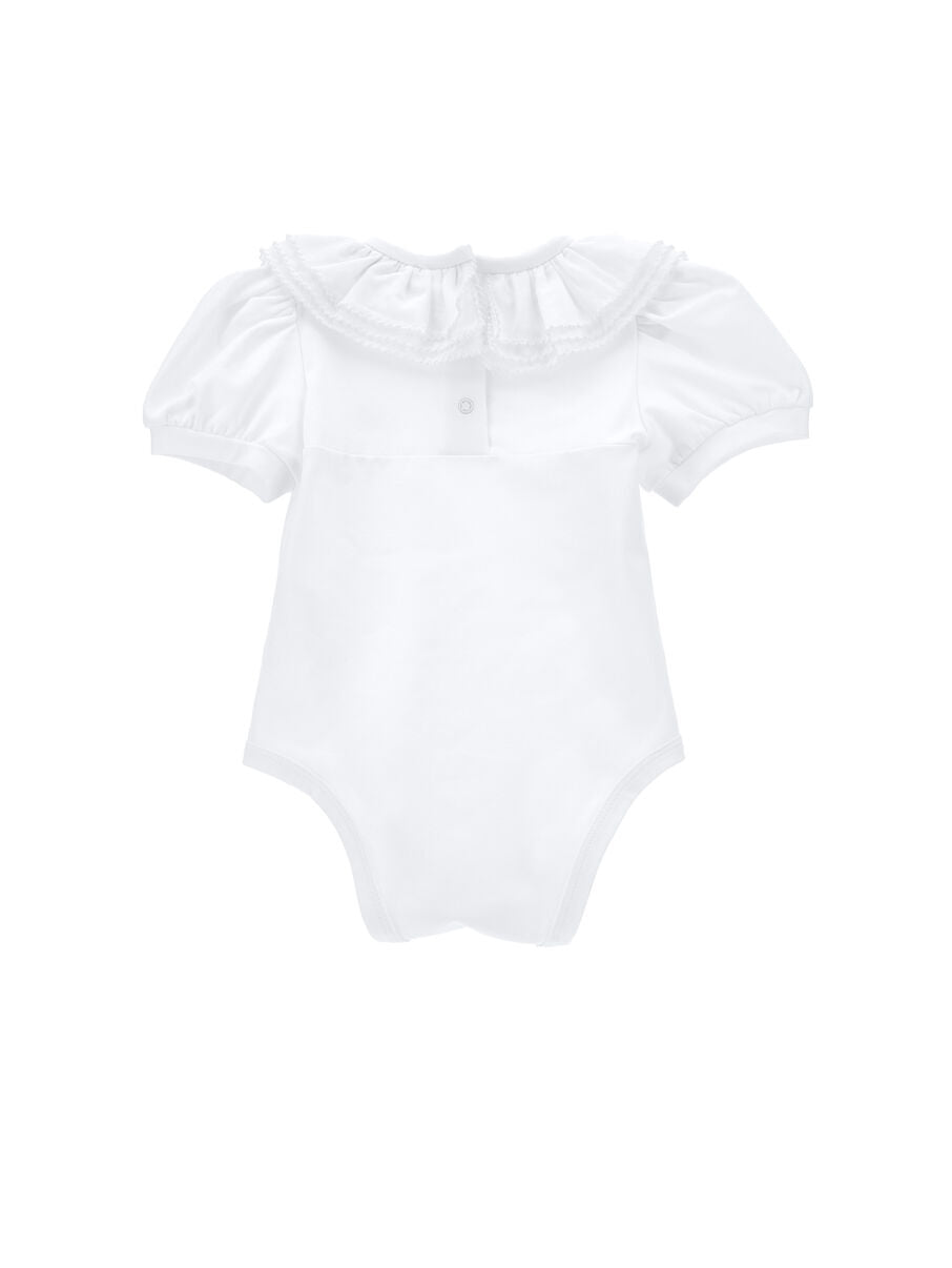 camicia con logo petto 37E300 5001 0099 MONNALISA 